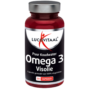 Lucovitaal Puur Omega 3 Koudwater Visolie Capsules 50CP 