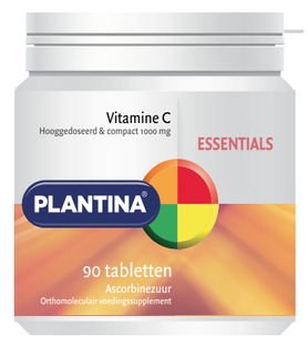 Plantina Essentials Vitamine C Tabletten 90TB 