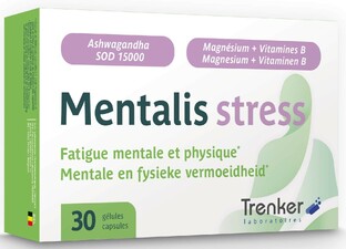 Trenker Mentalis Stress Capsules 30CP 