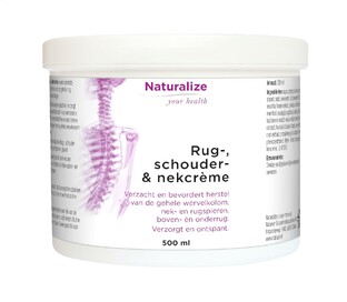 Natusor Naturalize Rug-, schouder- & nekcrème 500ML 