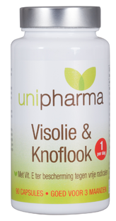 Unipharma Visolie & Knoflook 90CP 