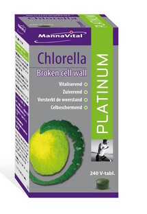 MannaVital Chlorella Platinum Tabletten 240VTB 