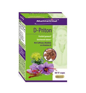 MannaVital D-Priton Capsules 60VCP 