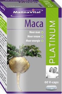 MannaVital Maca Platinum Capsules 60VCP 