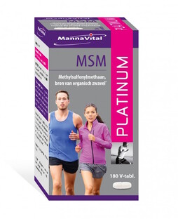 MannaVital MSM Platinum Tabletten 180VTB 