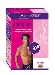 MannaVital Ubiquinol CoQ10 Capsules 60CP 