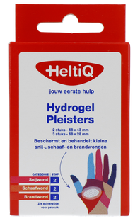 HeltiQ Hydrogel Pleisters 5ST 