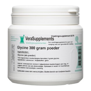 VeraSupplements Glycine Poeder 300GR 