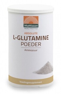 Mattisson HealthStyle L-Glutamine Poeder 250GR 