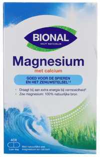 Bional Magnesium Met Calcium Capsules 40CP 