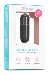 EasyToys Vibrator Bullet Zwart 1ST 