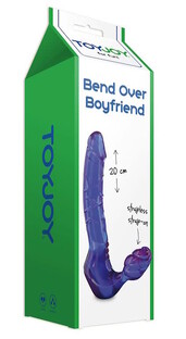 Toyjoy Strapless Stran-on Bend Over Boyfriend Purple 1ST 