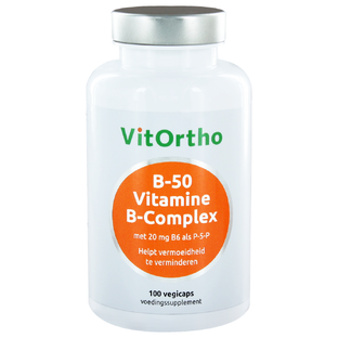 VitOrtho B-50 Vitamine B-Complex Capsules 100VCP 