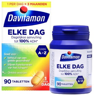 Davitamon Elke Dag Tabletten 90TB 