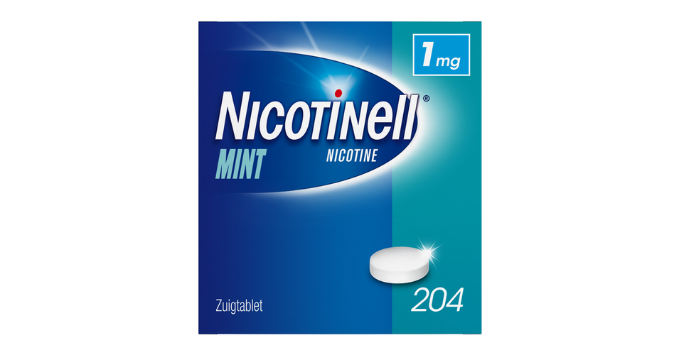 Nicotinell Zuigtabletten Mint 1 Mg 204 Stuks De Online Drogist