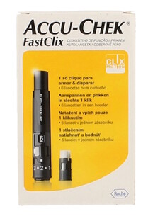 Testjezelf.nu Accu Chek Fastclix Prikpen 1ST 