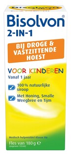 Bisolvon 2-in-1 Voor Kinderen 180GR 