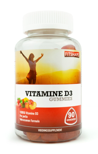 Fitshape Vitamine D3 Gummies 90ST 