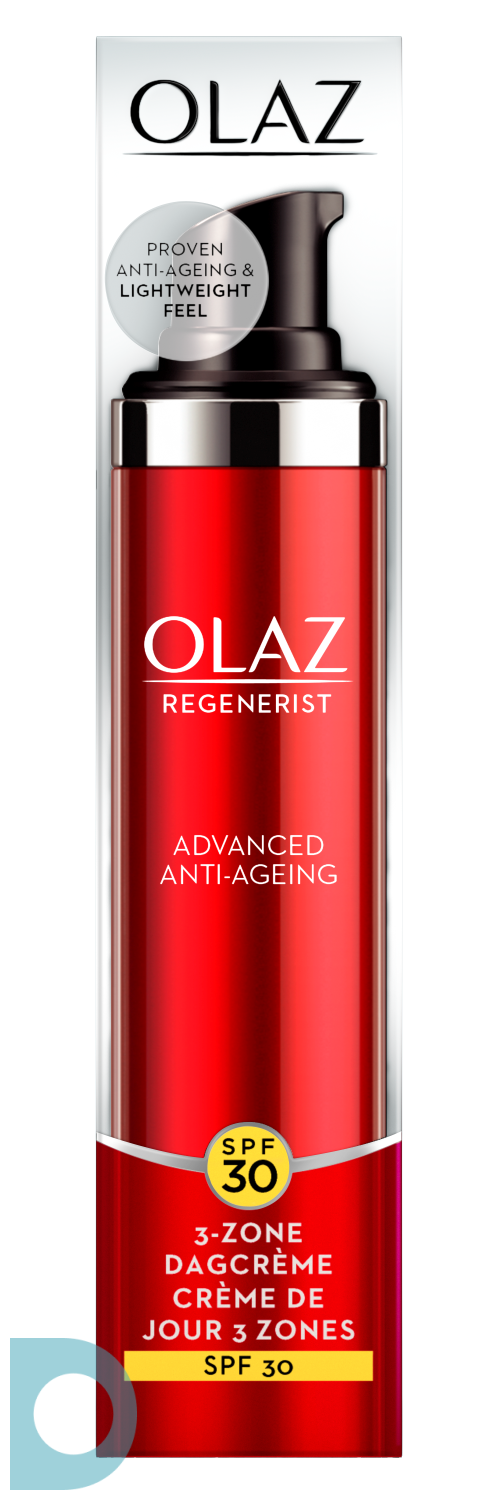 Omleiden specificatie voordeel Olaz Regenerist 3-Zone Dagcreme SPF30