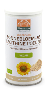 Mattisson HealthStyle Zonnebloem Lecithine Poeder 180GR 