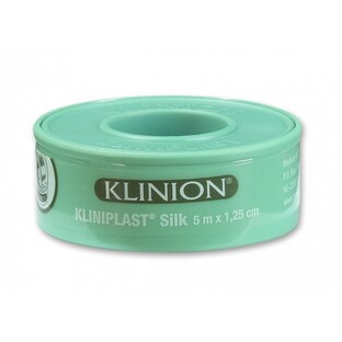 Klinion Kliniplast Silk 5 m x 1.25cm 1ST 