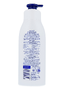 Nivea Bodylotion Express Pomp 400ML flacon achterzijde