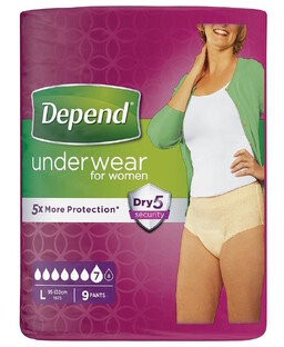 Depend Pants Vrouwen Normal L 9ST 