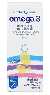 Artic Blue Arctic Blue Visolie Kids DHA en EPA met vitamine D3 -High dose 150ML 