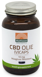 Mattisson HealthStyle CBD Olie 10mg Vegacaps 60VCP 