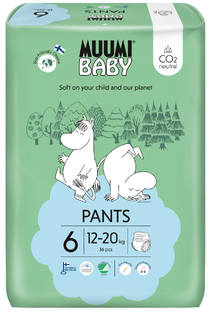 Muumi Baby Ecologische Luierbroekjes 6 Junior 36ST 