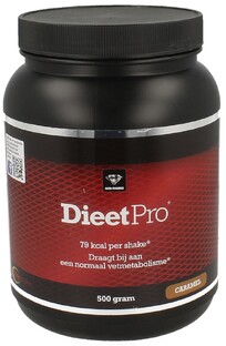 DieetPro Shake - Caramel 500GR 