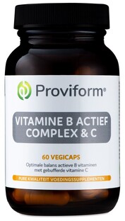 Proviform Vitamine B Actief Complex Vegicaps 60VCP 