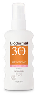 Biodermal Gevoelige Huid Zonnespray - Zonnebrand met SPF30 175ML 