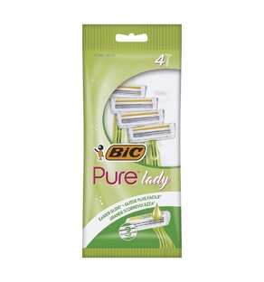 Bic Pure 3 Lady Wegwerpscheermesjes 4ST 