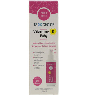 TS Choice Vitamine D Baby Spray 25ML 