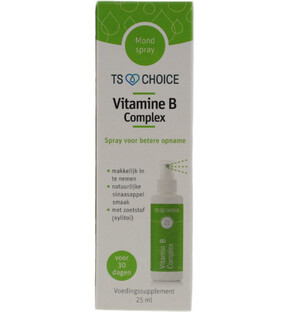 TS Choice Vitamine B Complex Spray 25ML 