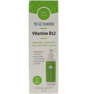 TS Choice Vitamine B12 Spray 25ML 