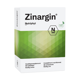 Nutriphyt Zinargin Tabletten 60TB 