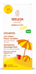 Weleda Sun Edelweiss Zonnelotion Gevoelige Huid SPF30 150ML