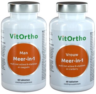 VitOrtho Meer in 1 Man & Vrouw Tabletten 2ST 