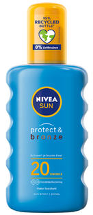 Nivea Sun Protect & Bronze Zonnespray SPF20 200ML 