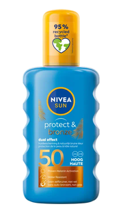 Nivea Sun Protect & Bronze Dual Effect Zonnespray SPF50 200ML 