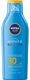 Nivea Sun Protect & Bronze Zonnemelk SPF30 200ML 