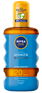 Nivea Sun Protect & Bronze Beschermende Olie SPF20 200ML 