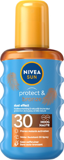 Nivea Sun Protect & Bronze Beschermende Olie SPF30 200ML 