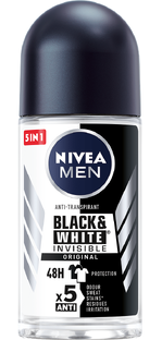 Nivea Men Black & White Invisible Original Roll-on 50ML 