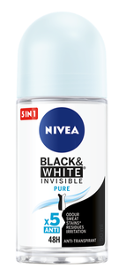 Nivea Black & White Invisible Pure Roll-on 50ML 