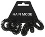 Hair Mode Haarelastiek Kabel Klein Zwart 6ST 