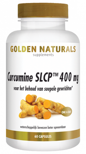 Golden Naturals Curcumine SLCP 400mg Capsules 60CP 