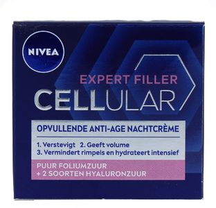 Nivea CELLular Expert Filler Opvullende Anti-Age Nachtcrème 50ML 